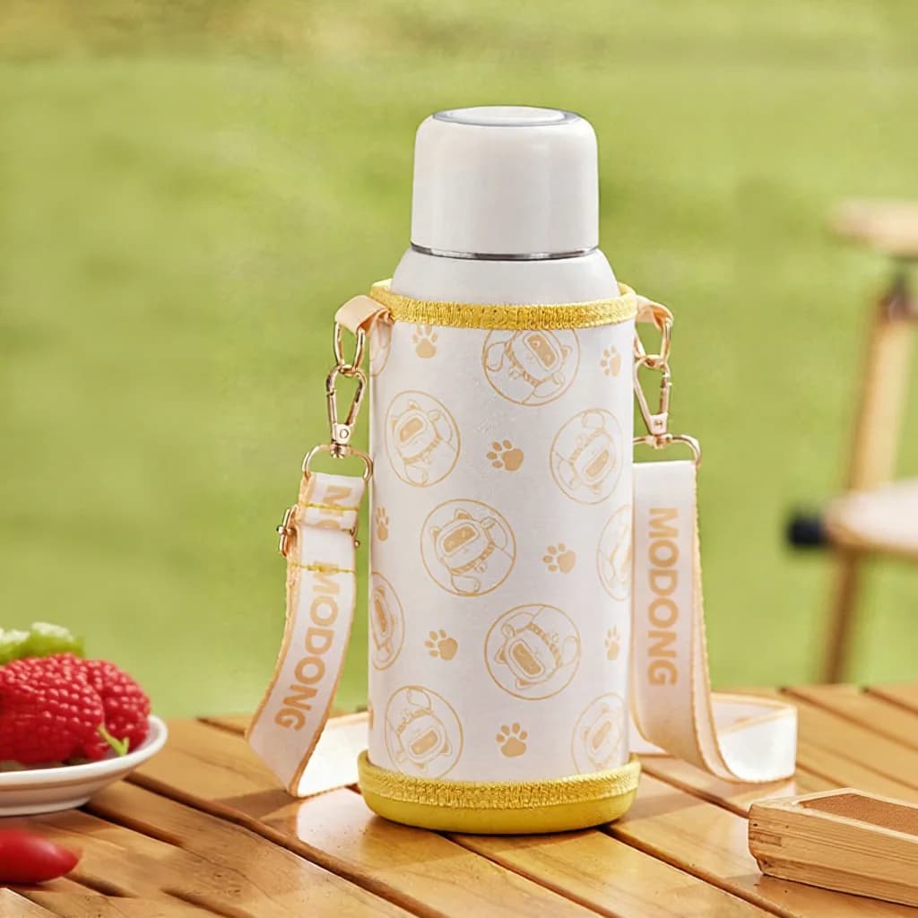 Taza hervidor eléctrico de viaje portátil 600ml, revestimiento de acero inoxidable 316
