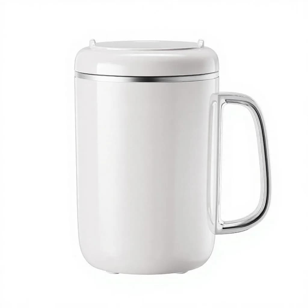 Vaso eléctrico para guisos portátil 450ml 220V con filtro y cuchara