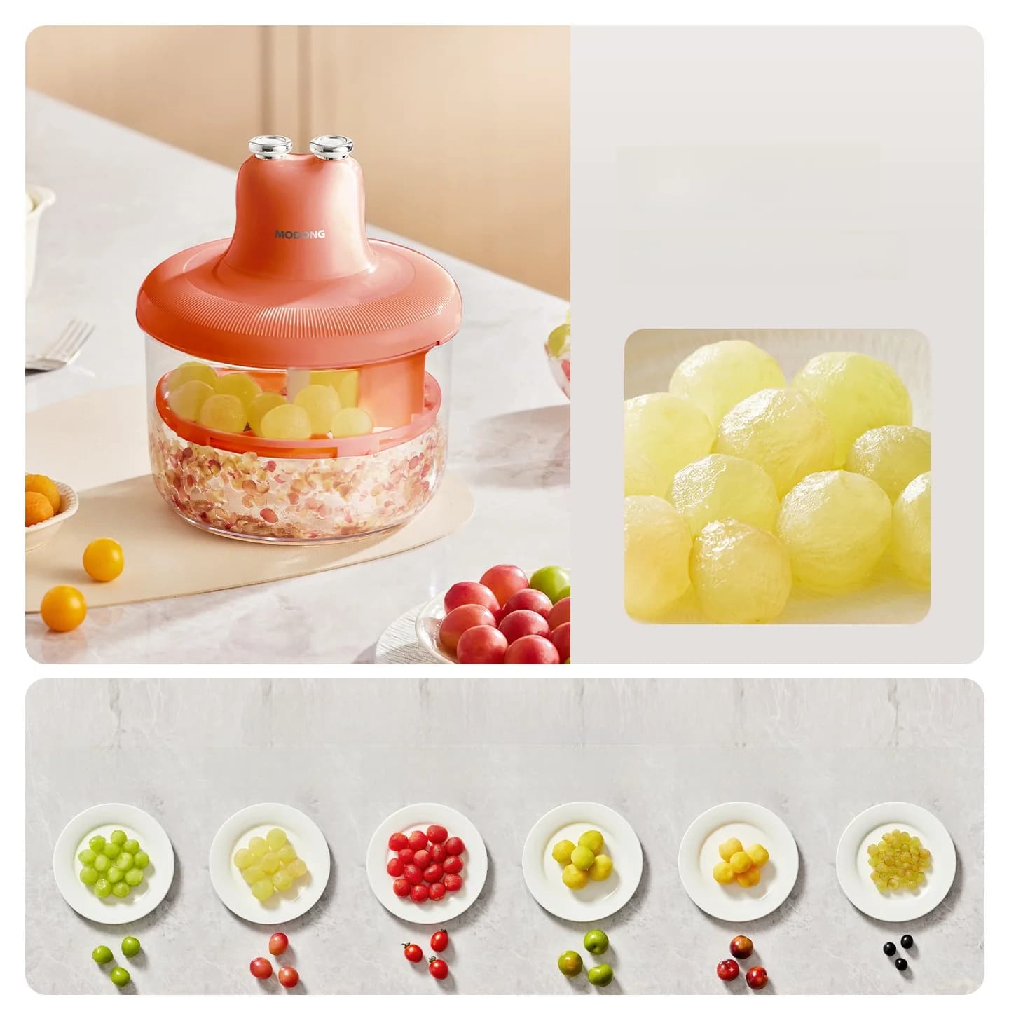 Pelador automático de frutas y removedor de piel de ajo