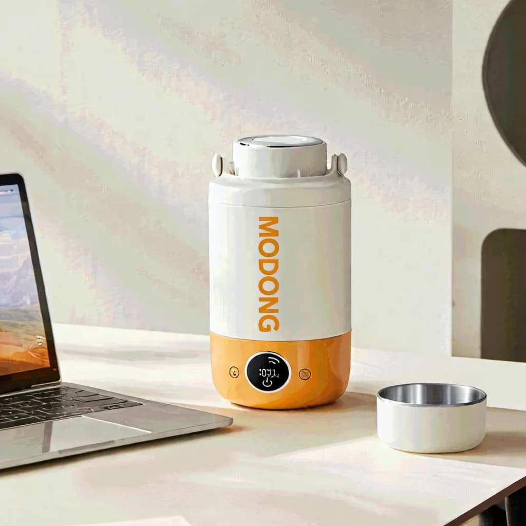 Vaso hervidor eléctrico portátil 1L de acero inoxidable 316