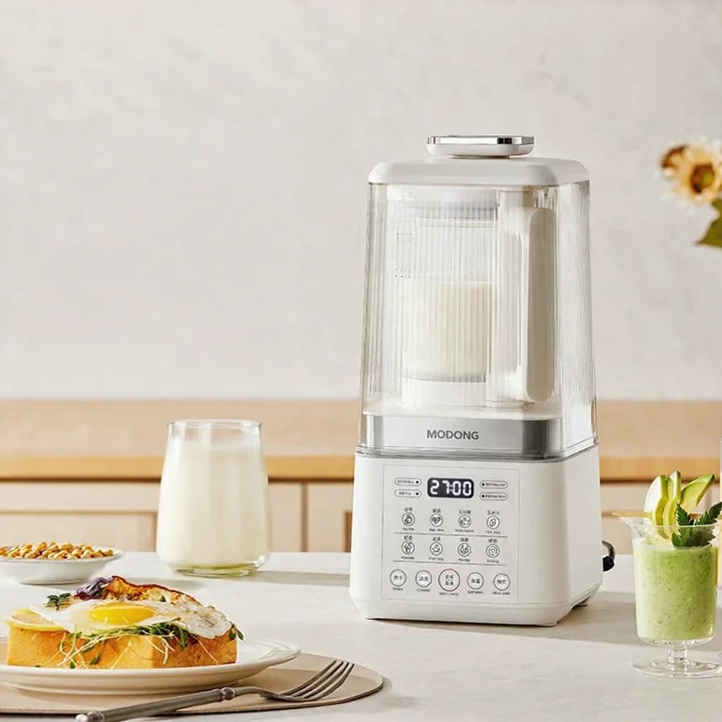 Licuadora con calefacción para sopa, jugo, comida para bebés y leche de soja