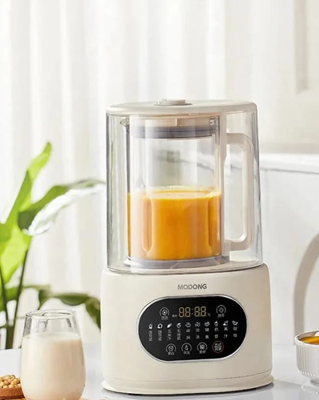 Batidora eléctrica de alta velocidad y fabricante de leche de soja con calentamiento