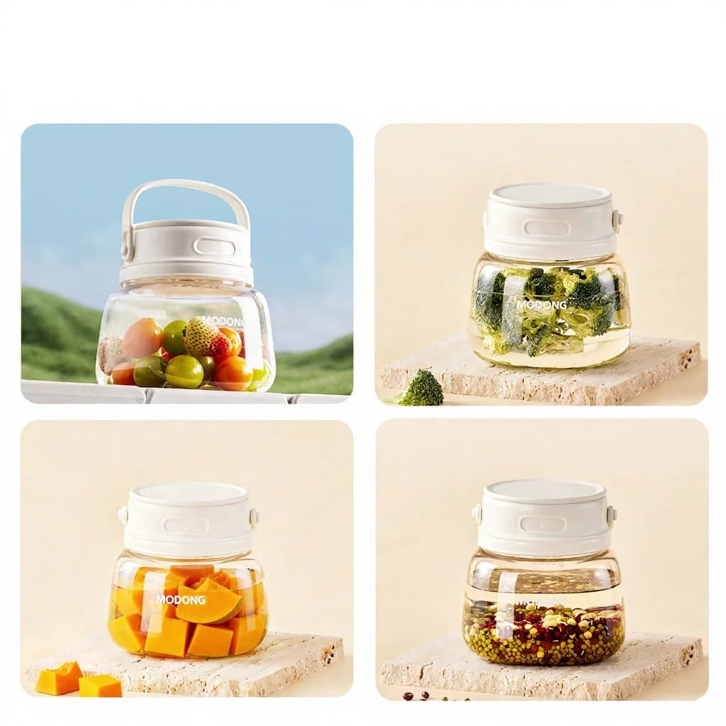 Lavadora de frutas portátil con oxígeno activo, inalámbrica de 3.7V