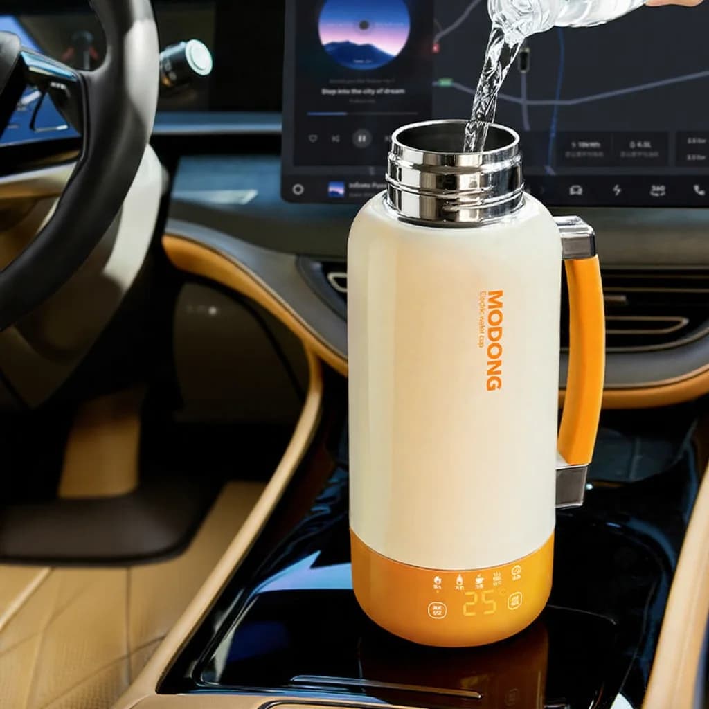 Vaso hervidor eléctrico portátil de viaje con apagado automático