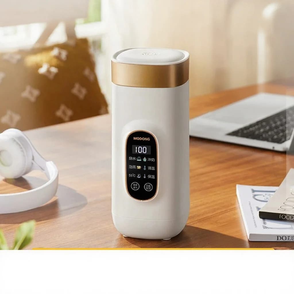 Taza calentadora eléctrica portátil 650ml con revestimiento 304 o 316