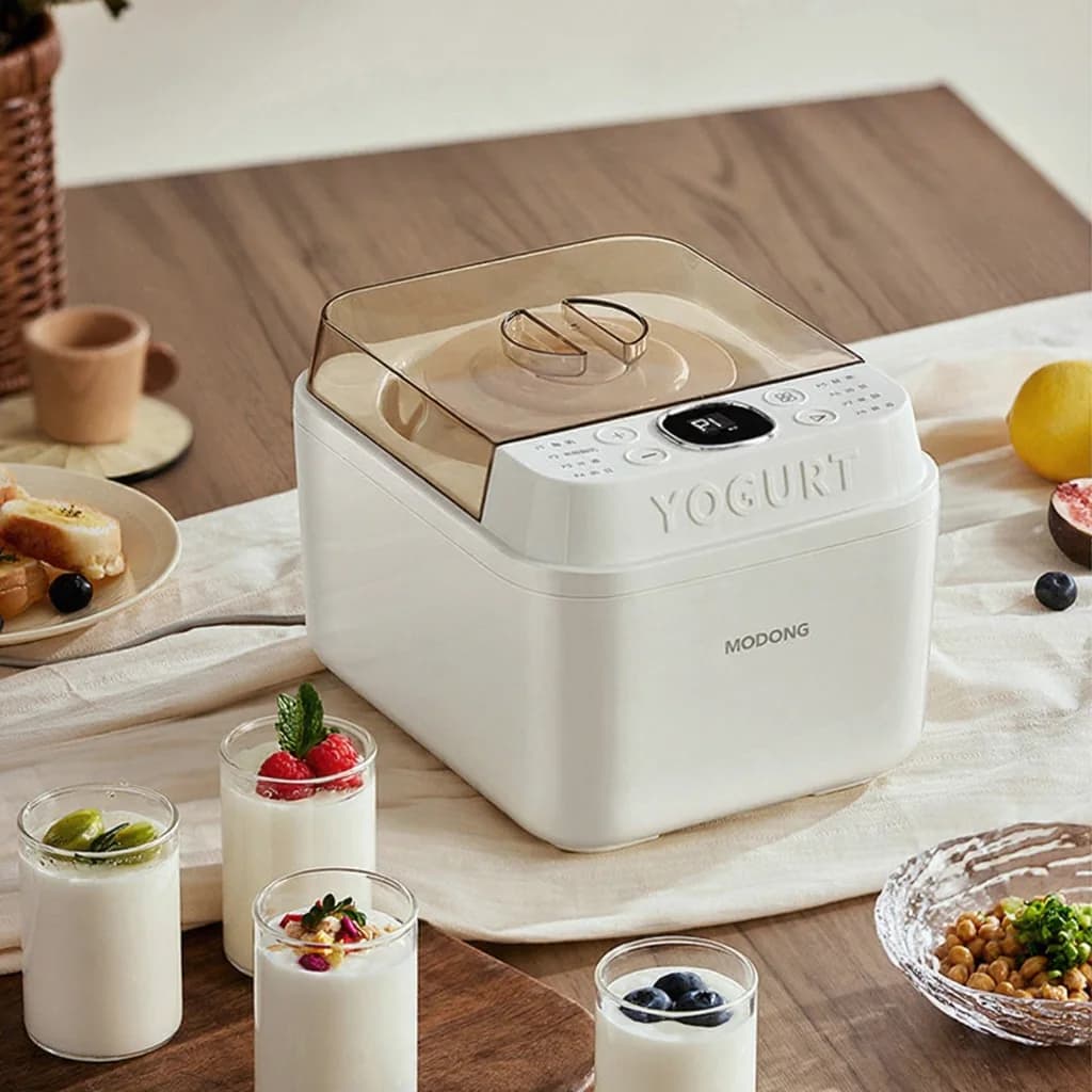 Yogurtera y fermentadora automática, 500-1000ml, 220V