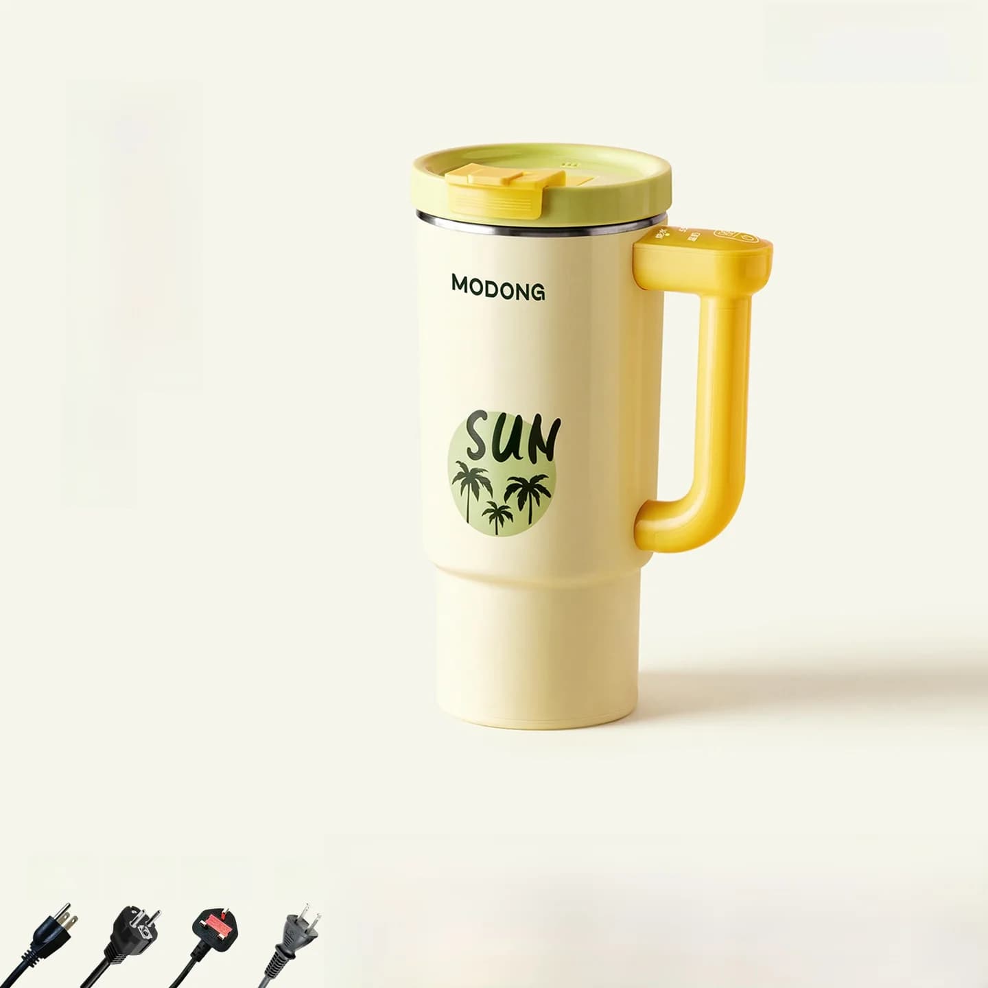 Taza eléctrica portátil para coche para viajes