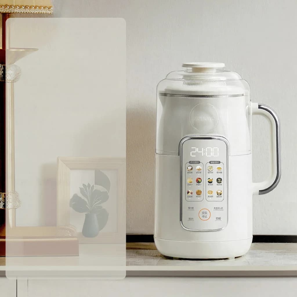 Batidora con Calefacción, Capacidad de 1.2L, Control Táctil, Acero Inoxidable