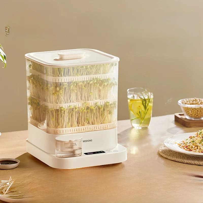 Germinador eléctrico para hogar 1,5 L 20 W 3 capas