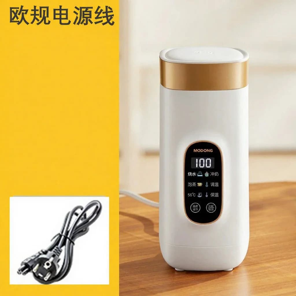 Taza calefactora eléctrica portátil 650ml con revestimiento 304 o 316