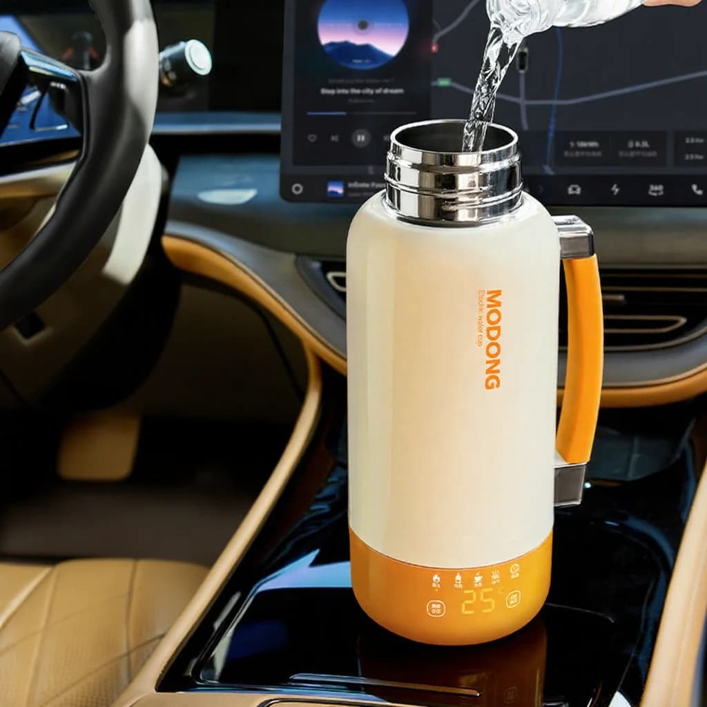 Vaso hervidor eléctrico portátil de viaje con apagado automático