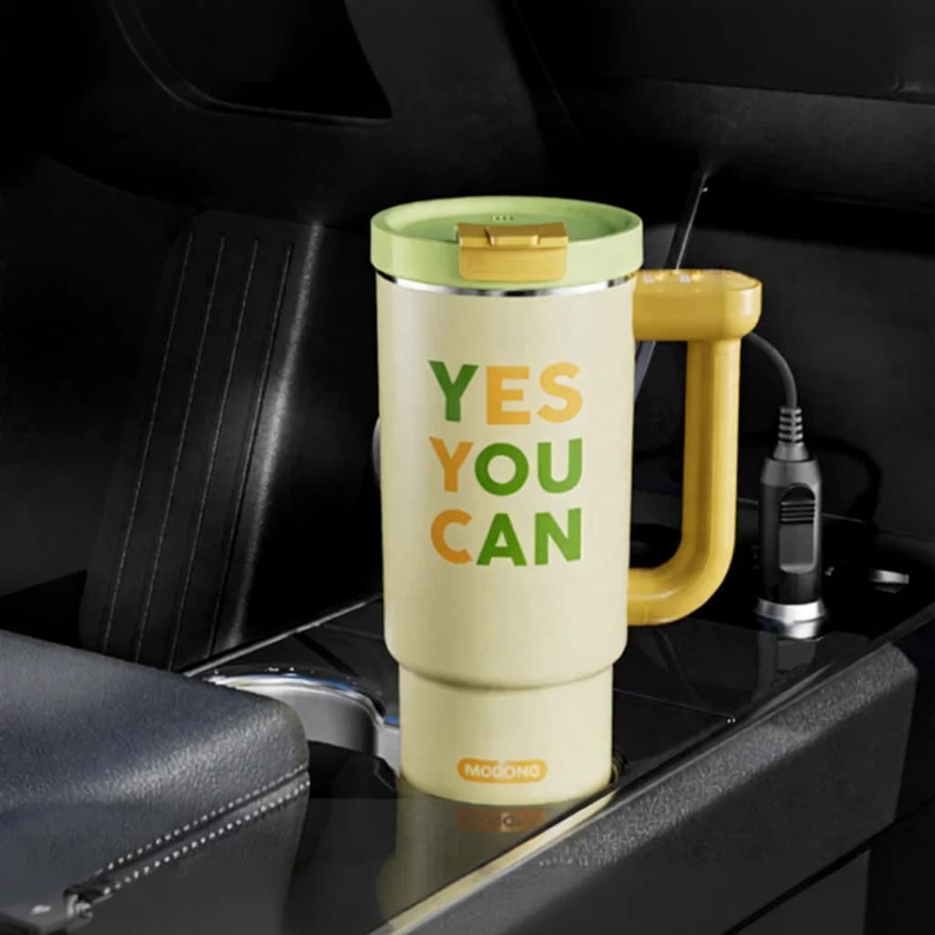 Taza eléctrica portátil para coche para viajes