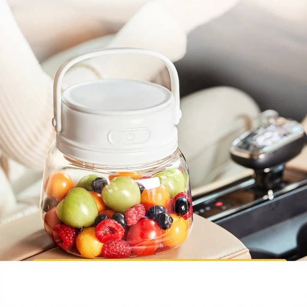 Lavadora de frutas portátil con oxígeno activo, inalámbrica de 3.7V