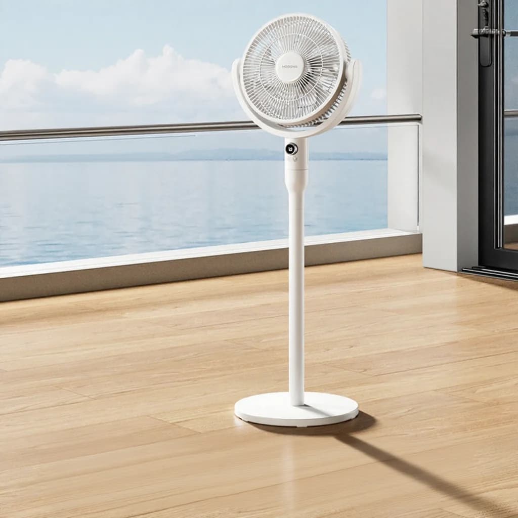 Ventilador de Mesa Inteligente con Control por Voz y Oscilación