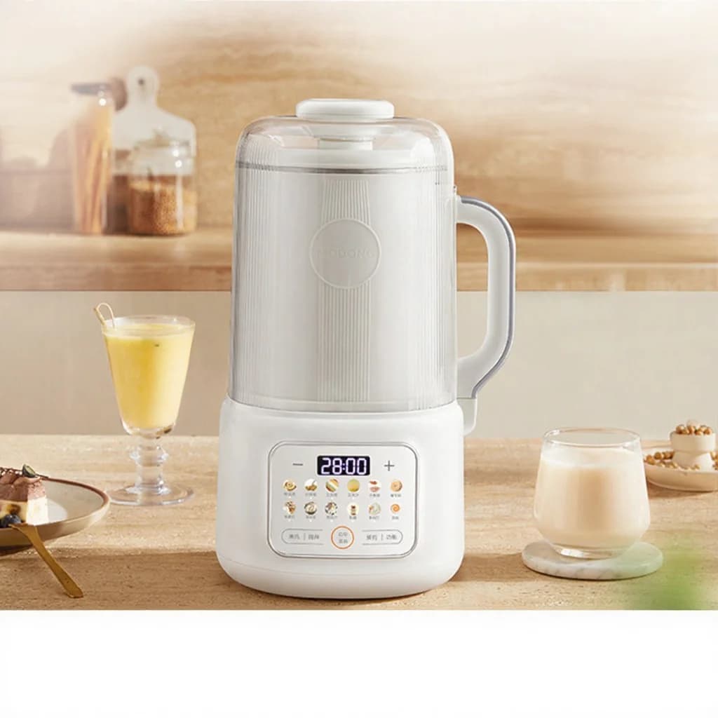 Batidora Calefactora Fabricadora de Leche de Soya con Autolimpieza 800W