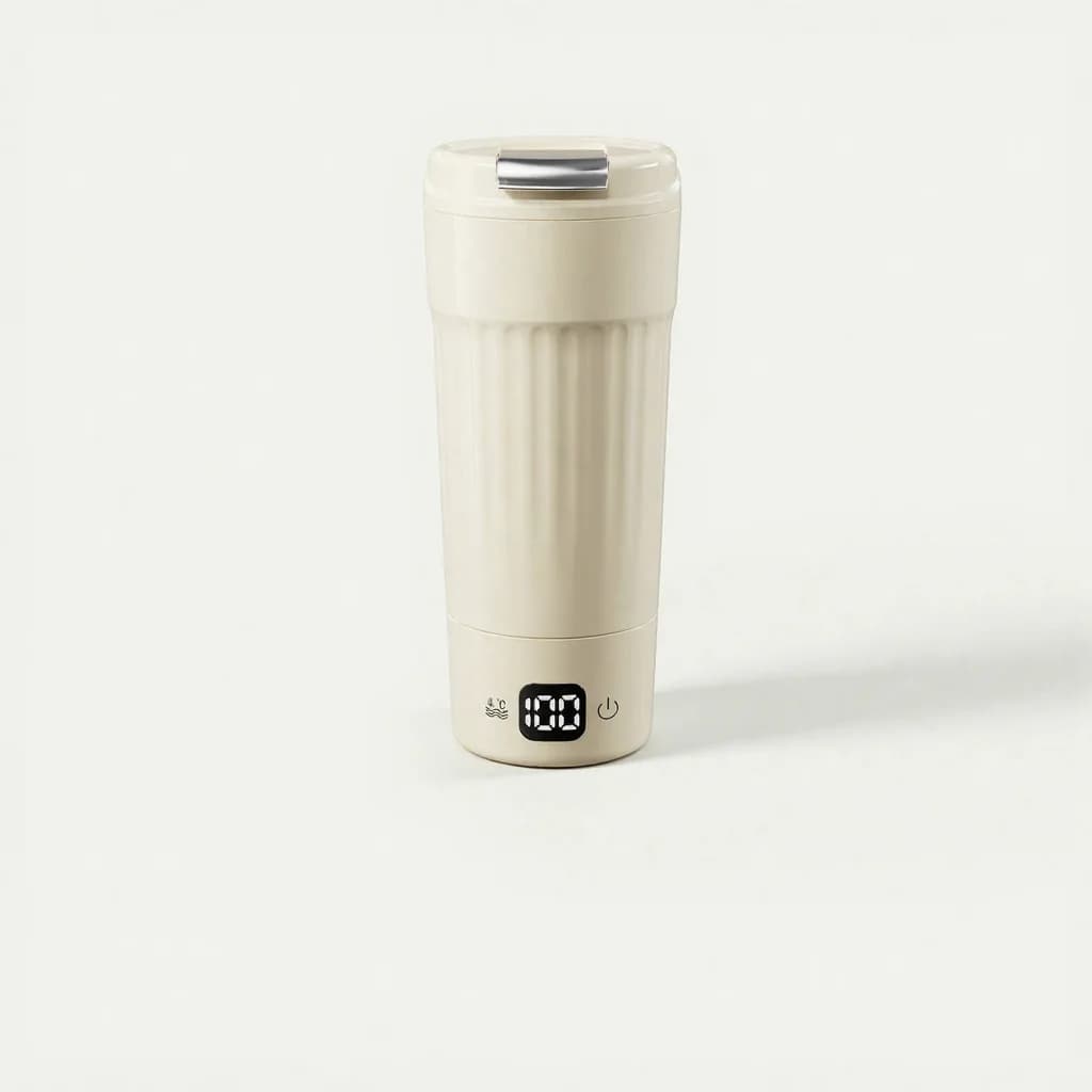 Vaso eléctrico portátil con 7 ajustes de temperatura
