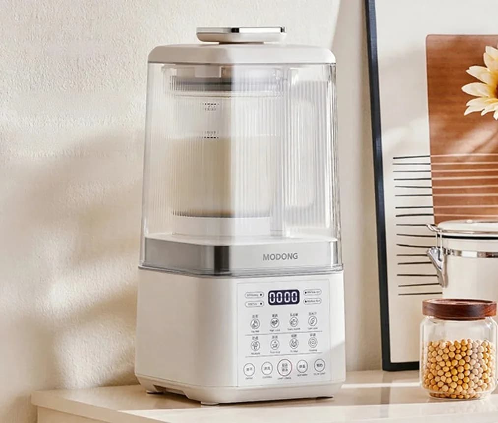 Licuadora con calefacción y dos vasos con mantenimiento automático del calor