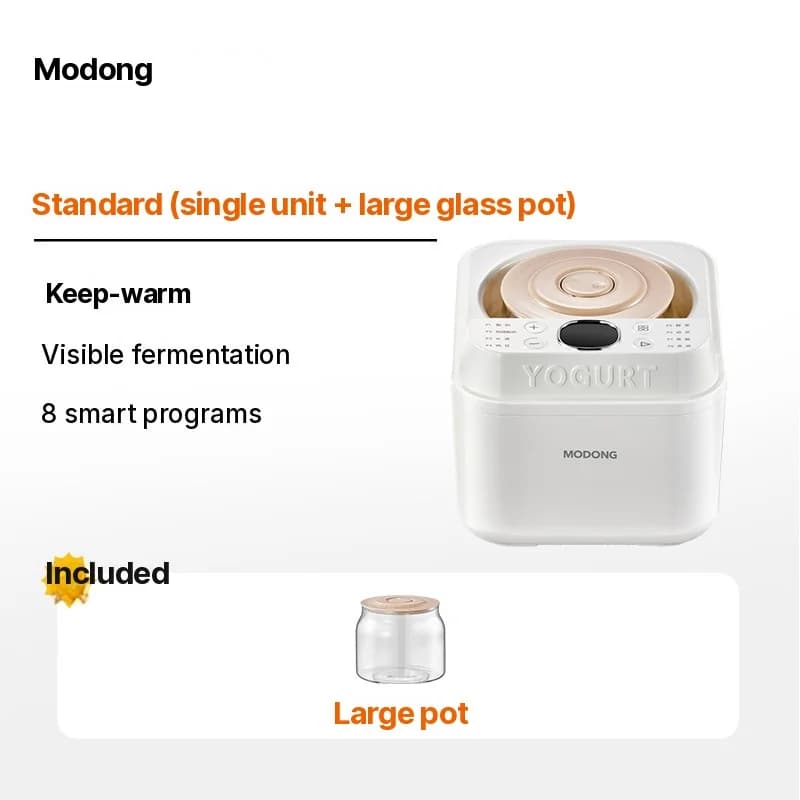 Yogurtera y fermentadora automática, 500-1000ml, 220V