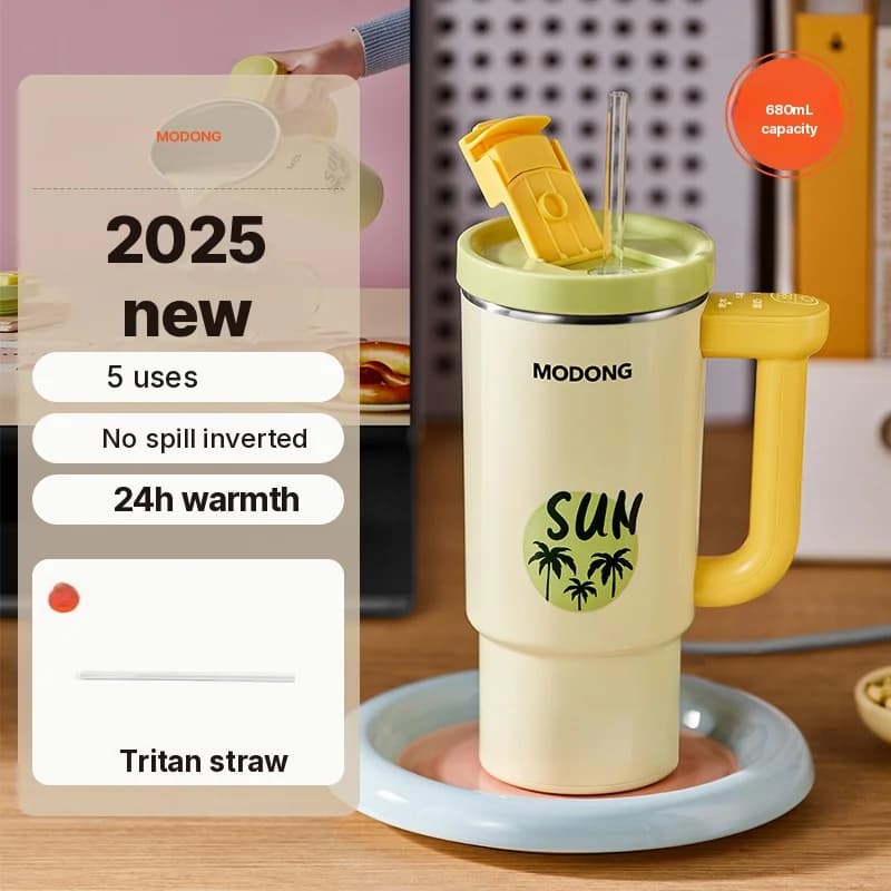 Taza eléctrica portátil para coche para viajes