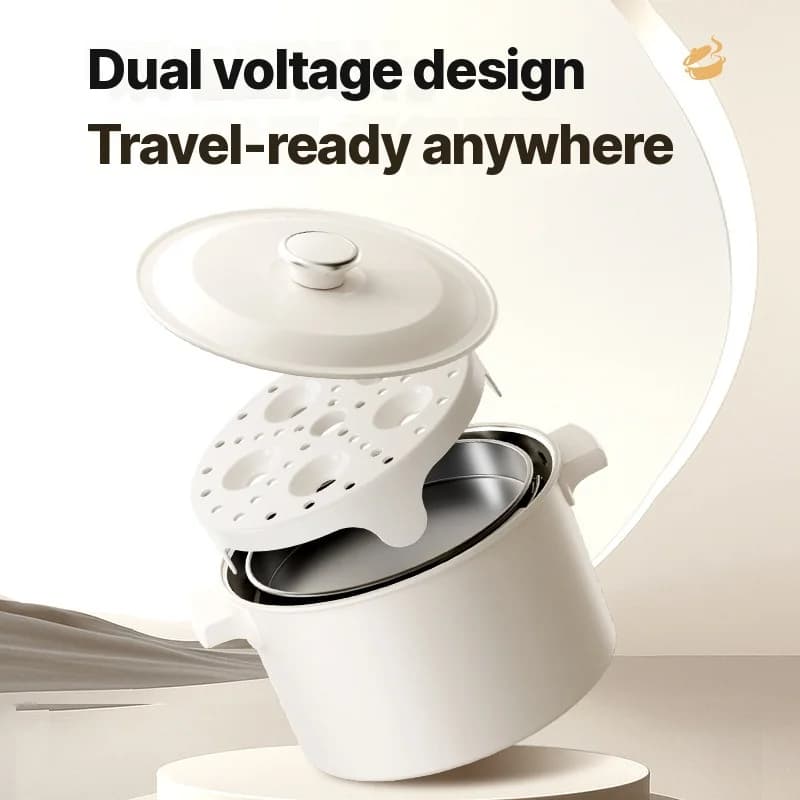 Olla eléctrica plegable portátil 110V-220V 550W/700W