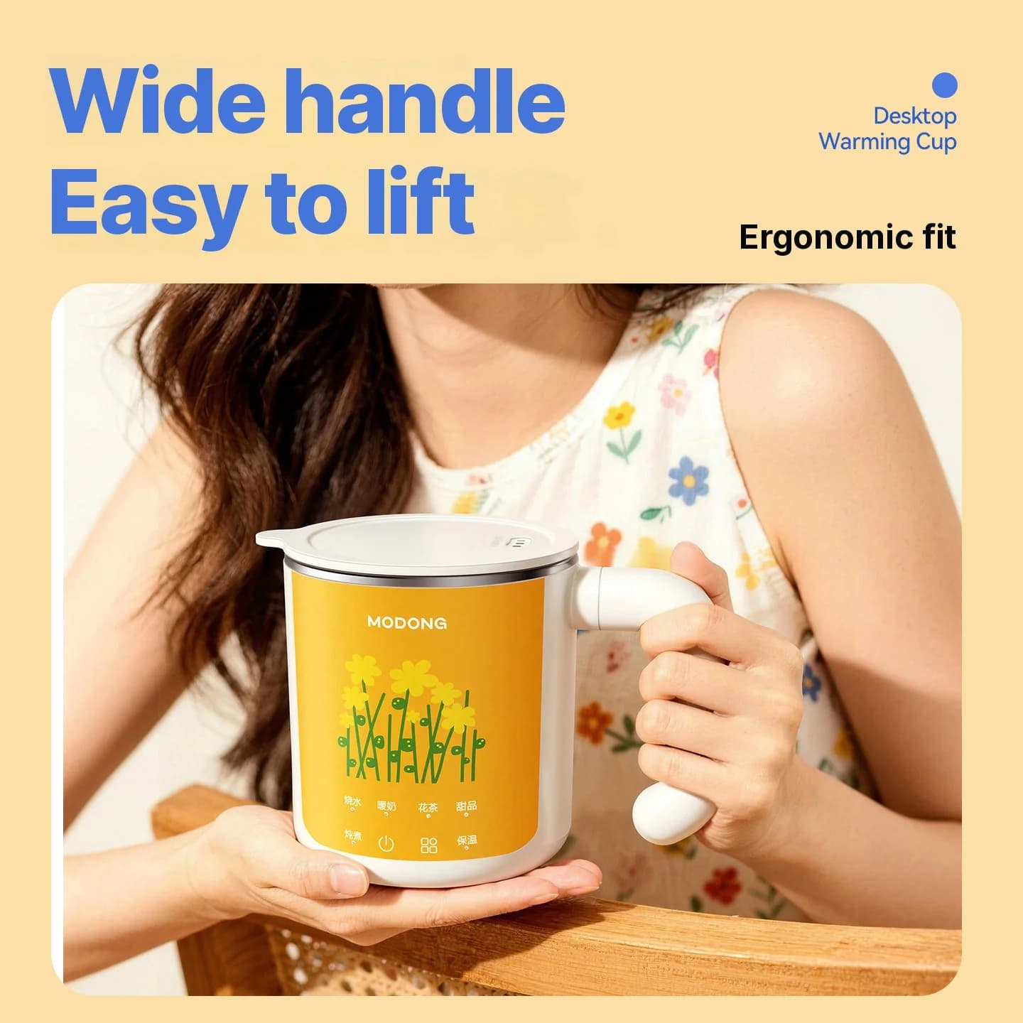 Vaso de guiso eléctrico portátil para gachas, 300W, <1L