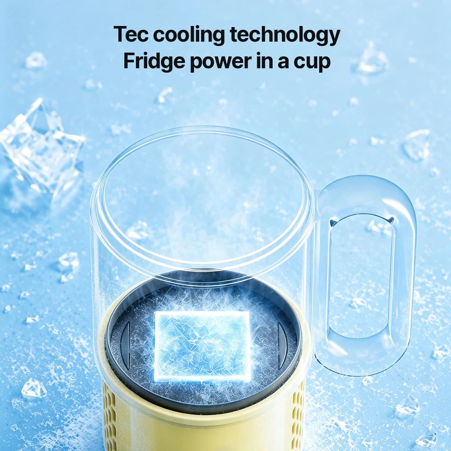 Mini Taza Enfriadora y Calentadora 450mL 36W Control Táctil