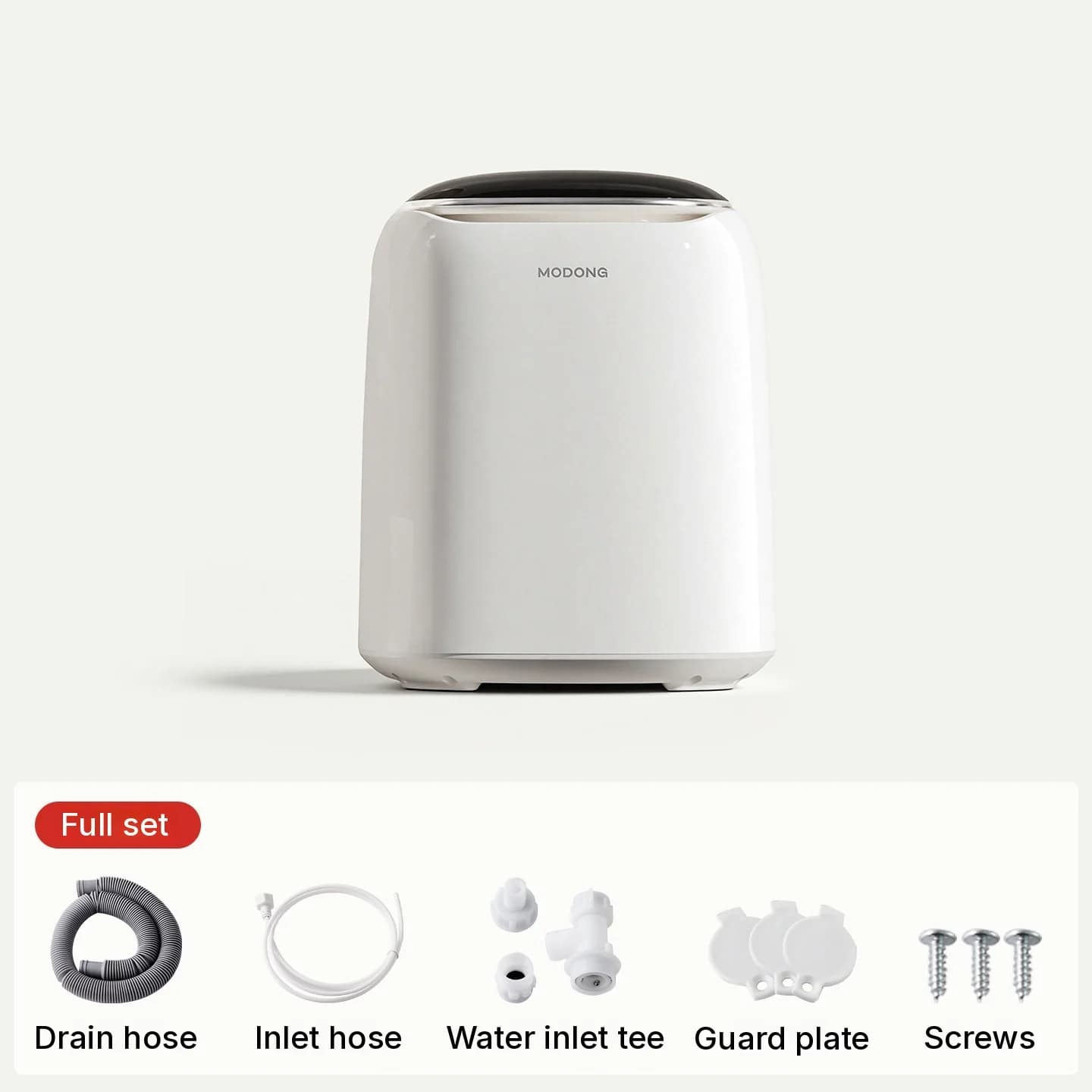 Mini Lavadora Automática para Ropa Interior y Calcetines, Combo Lavado-Secado