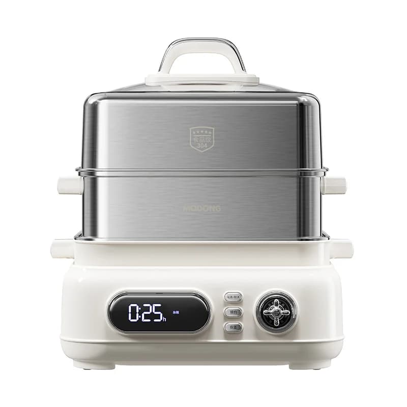 Cocedor eléctrico de acero inoxidable al vapor 18L 24L doble o triple capa