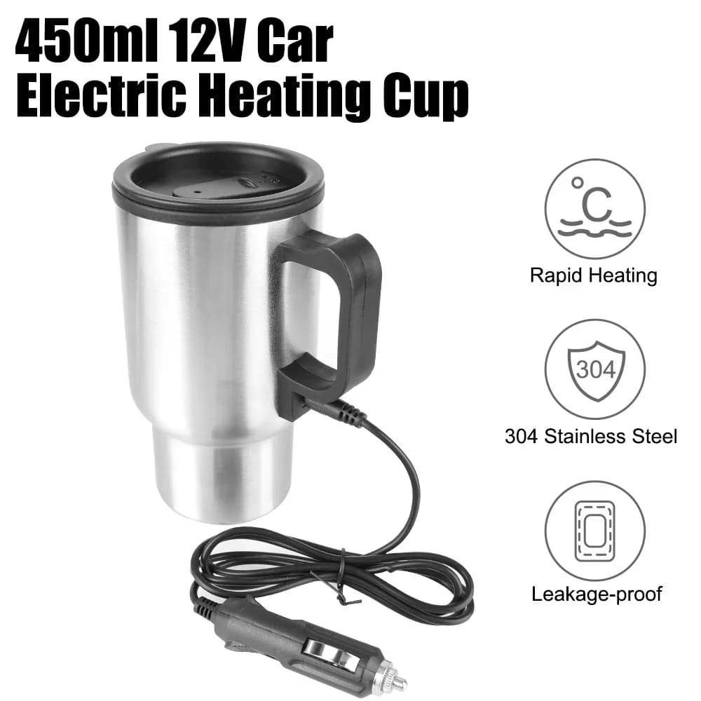 Hervidor eléctrico para coche de 450ml