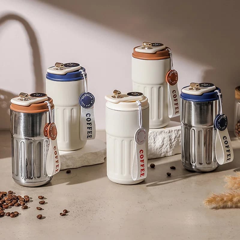 Taza termos con pantalla de temperatura de 450ml