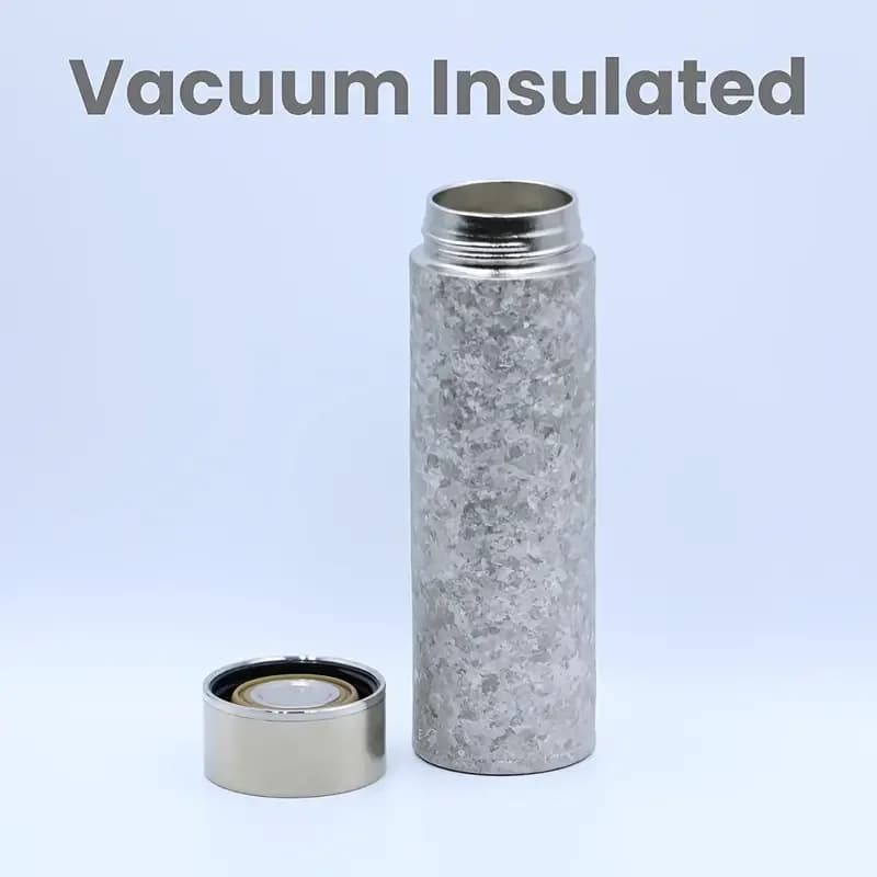 Vaso térmico de titanio puro de 500ml