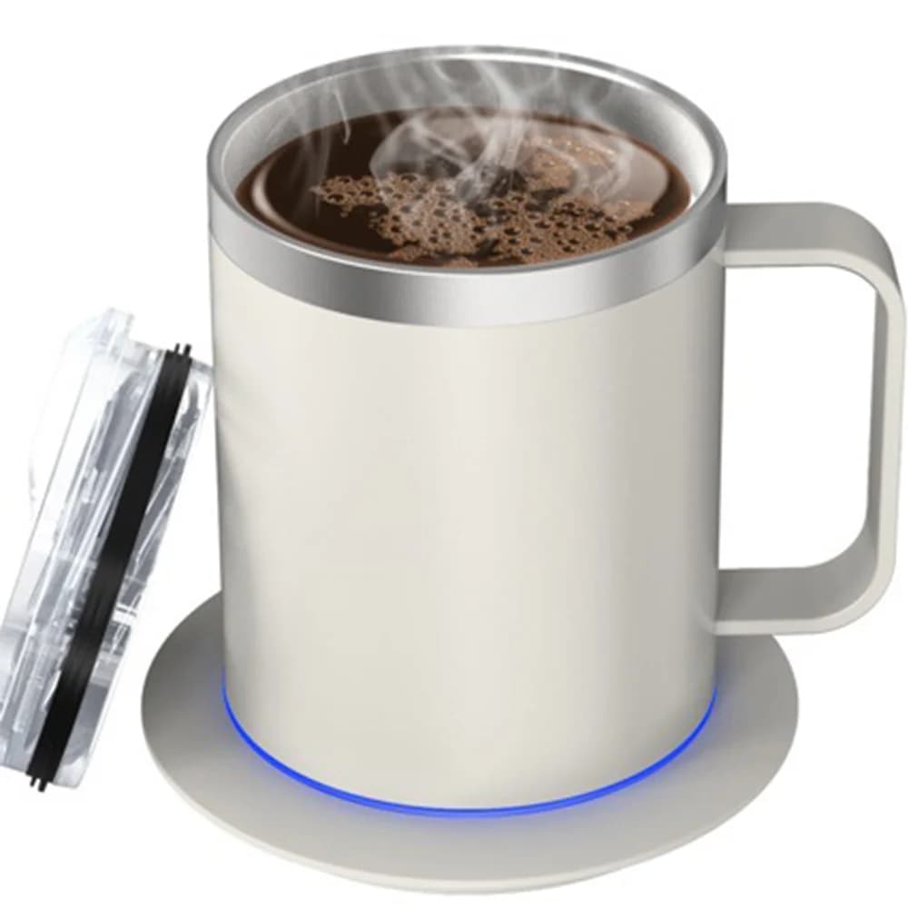 Taza de café calentada por USB de 12oz