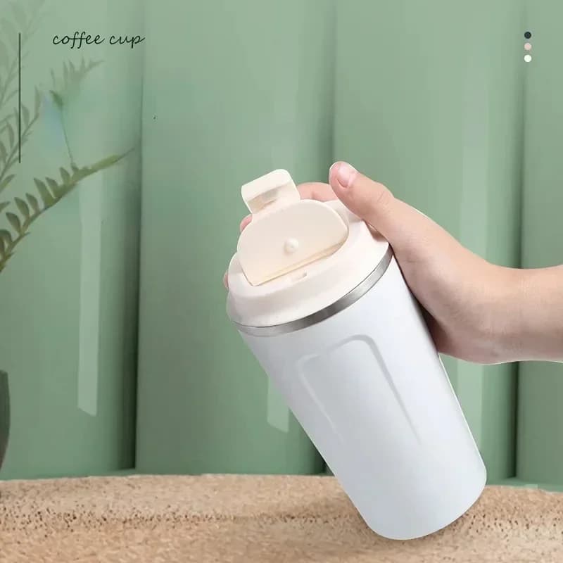 Taza de viaje para café a prueba de fugas 510ml