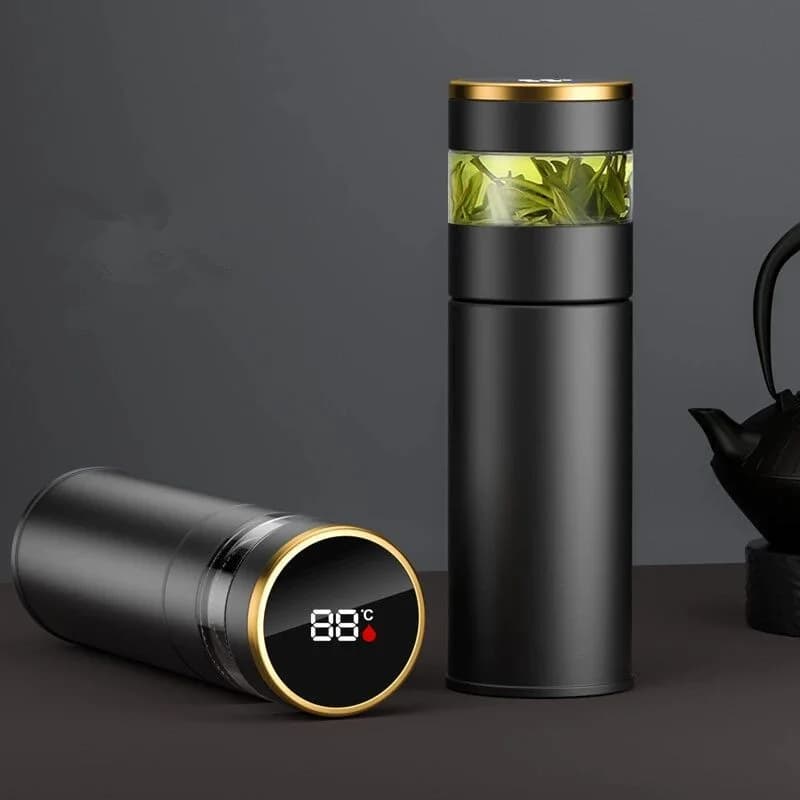Botella térmica con infusor de té 450ml