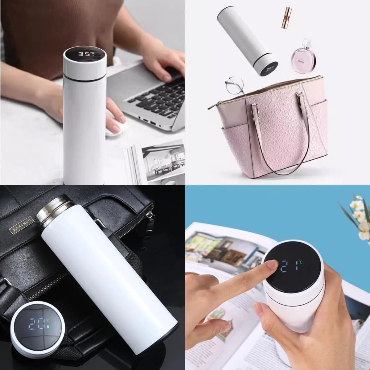 Termo con display de temperatura de 500ml