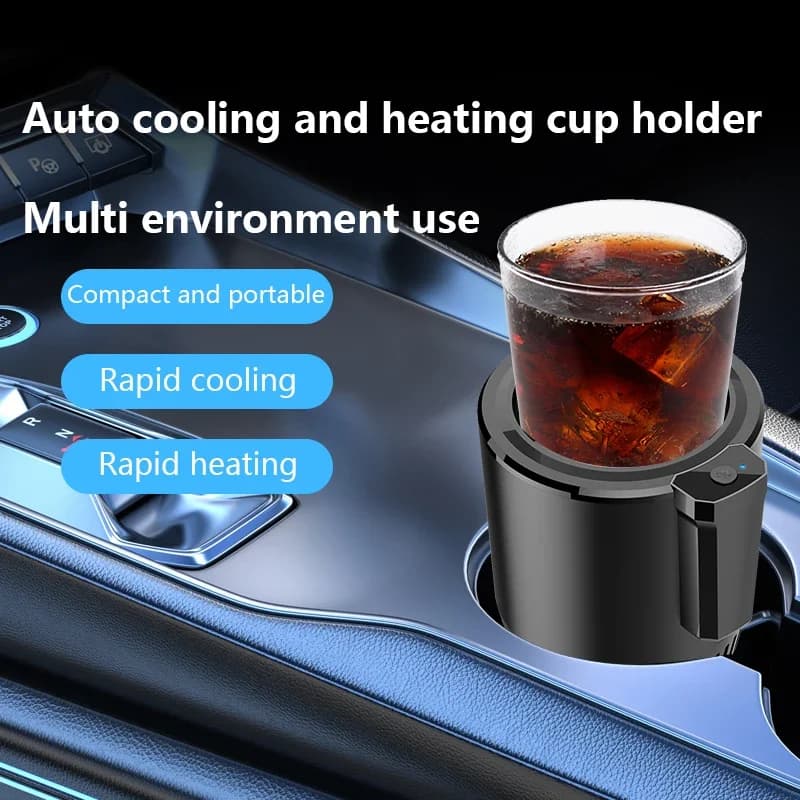 Calentador/enfriador de taza para coche 2 en 1 12V/24V